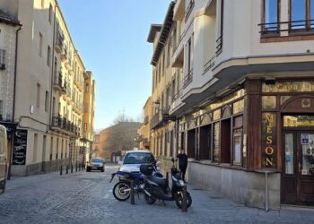 Calle Serafín/POLICÍA LOCAL DE SEGOVIA