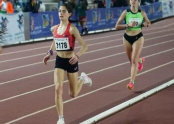 Alba León durante la cita celebrada en Salamanca./CAS-C.SEGOVIA