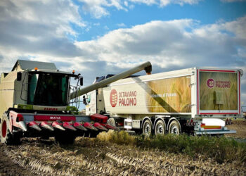 Actividad agríciola de la empresa segoviana Octaviano Palomo. / ICAL