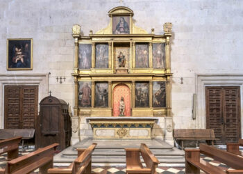 Retablo de la capilla del Santísimo. / CATEDRAL SEGOVIA