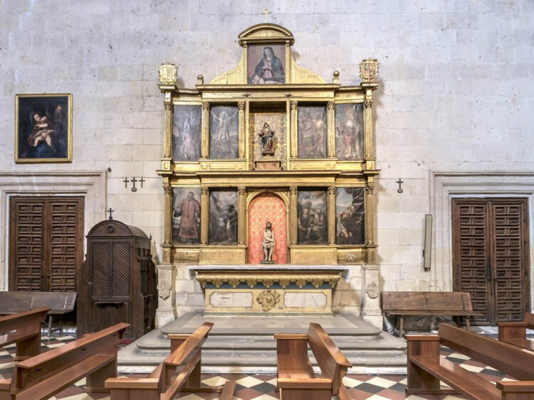 Retablo de la capilla del Santísimo. / CATEDRAL SEGOVIA
