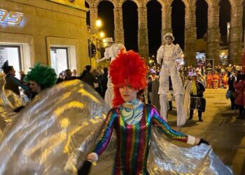 Desfile de carnaval en 2024.