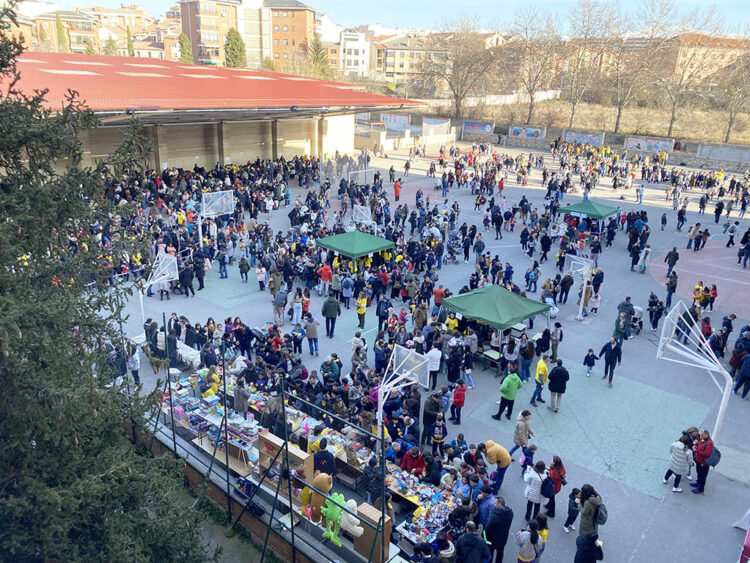 El Colegio Claret, mejor centro de Segovia 1 Patio del Colegio Claret de Segovia. / COLEGIO CLARET