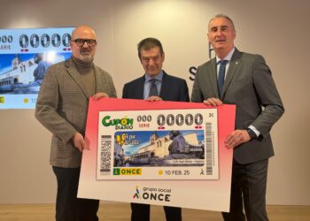 Presentación del cupón el pasado viernes/AYUNTAMIENTO DE SEGOVIA