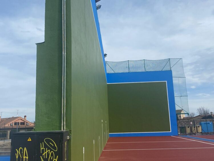 Vista del frontón de Torrecaballeros / AYTO. DE TORRECABALLEROS