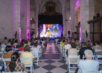 Sesión de la pasada edición del Hay Festival de Segovia.