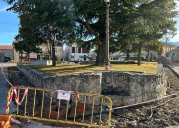 Vista de las obras iniciadas en el municipio / AYTO. DE TORRECABALLEROS