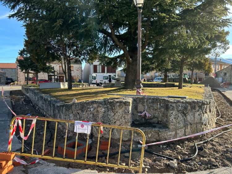 Vista de las obras iniciadas en el municipio / AYTO. DE TORRECABALLEROS