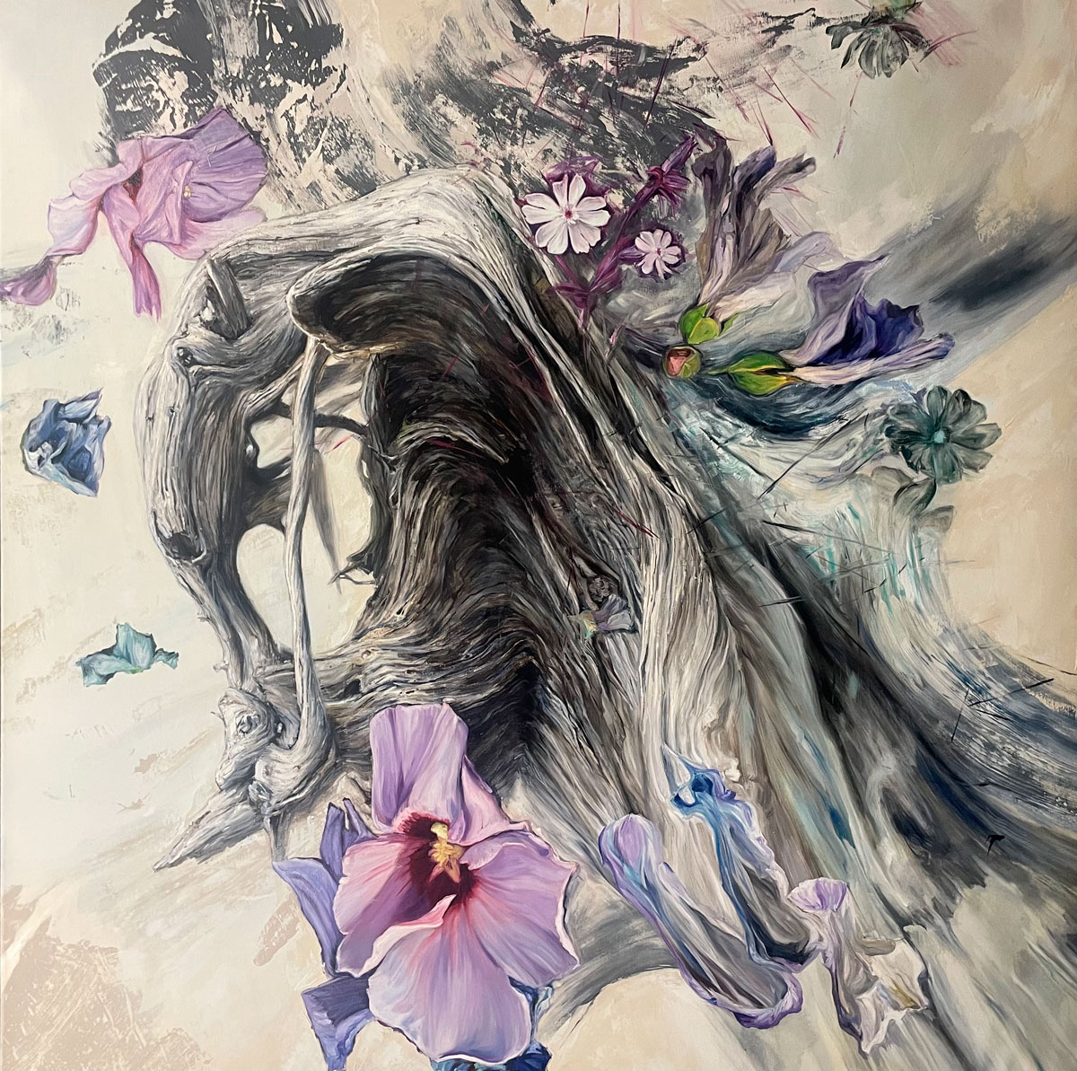 Oleo de Pedro Cebrián.