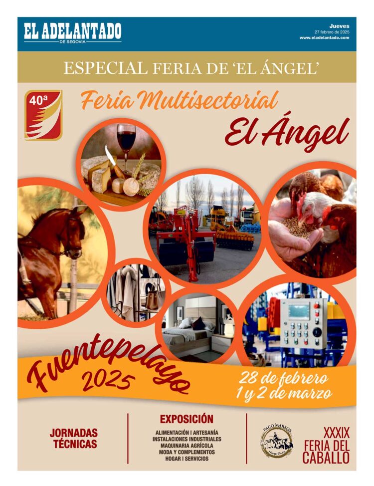 PORTADA FERIA DE EL ANGEL EN FUENTEPELAYO