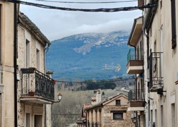 Foto de archivo. Vista de la localidad de Prádena / E.A.