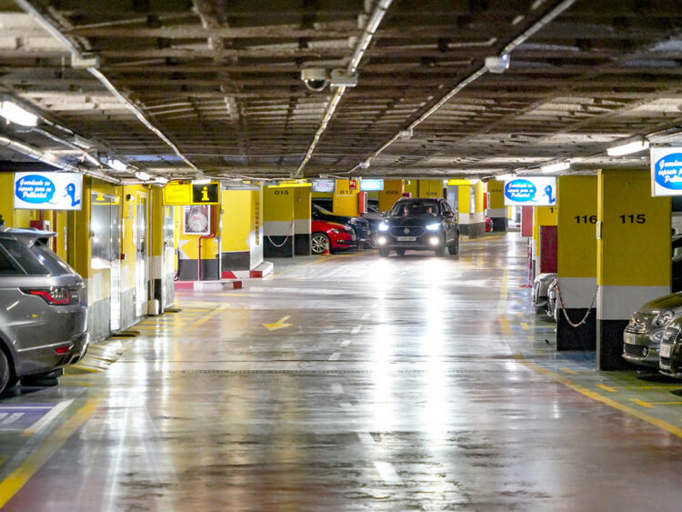 Parking Acueducto Oriental, gestionado actualmente por Telpark. / EL ADELANTADO