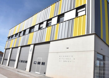 Parque de Bomberos de Boceguillas. / A.M.