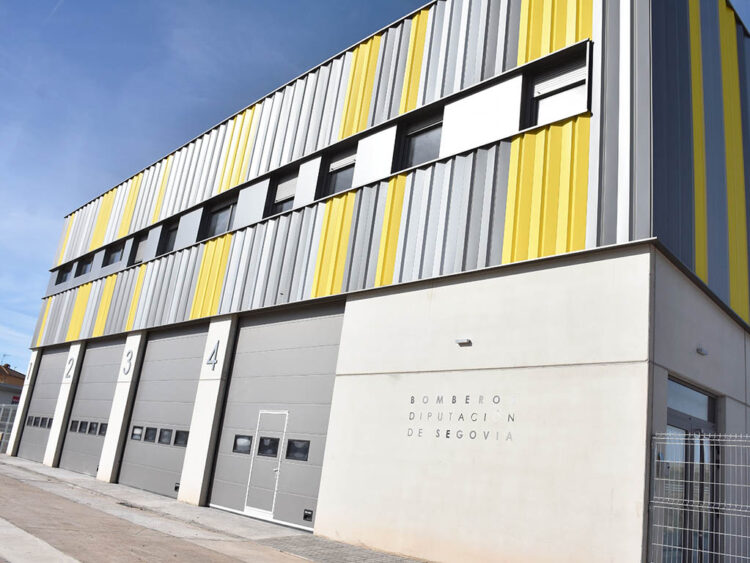 La Diputación pondrá en marcha los parques de bomberos de Boceguillas y Palazuelos en este 2025 1 Parque de Bomberos de Boceguillas. / A.M.