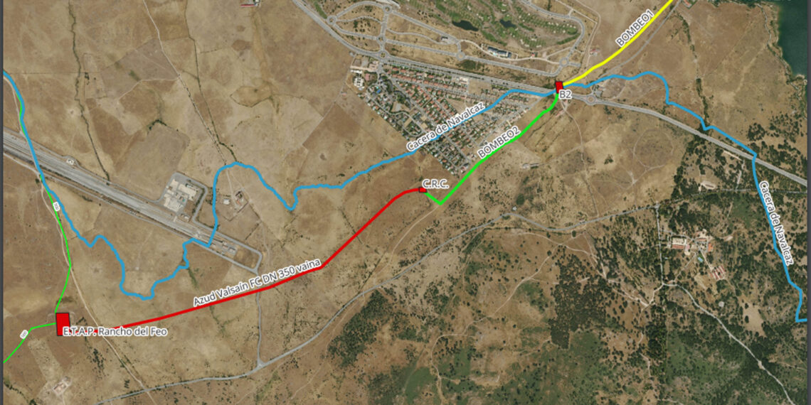 Comienzan las intervenciones de acondicionamiento en Puente Alta para asegurar el suministro de agua 4 Plano