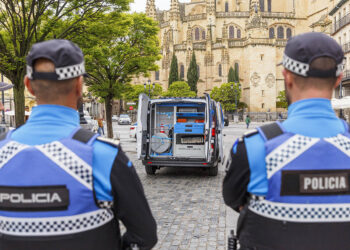 Agentes de Policía Local de Segovia. / NACHO VALVERDE - ICAL