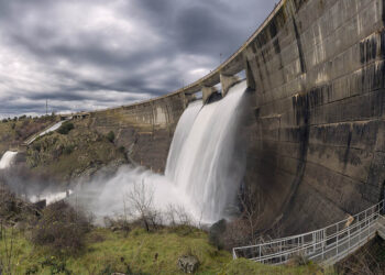 Presa del Pontón Alto. / MIGUEL ÁNGEL FERNÁNDEZ