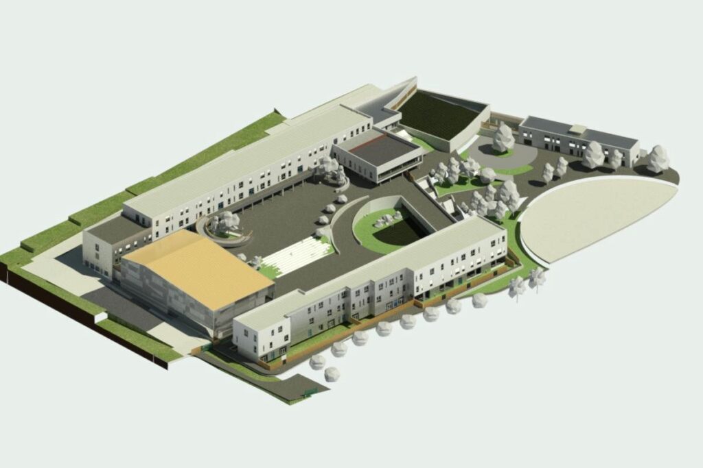 Recreación del nuevo centro ubicado en La Lastrilla. / Concepcionistas
