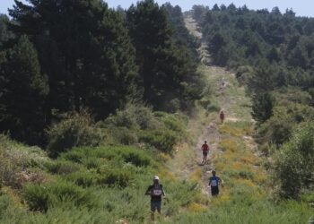 Momento de una de las ediciones pasadas de la K22 La Granja / La Acebeda