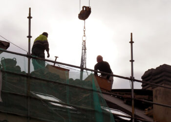 Trabajadores de la construcción. Kamarero.