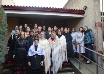 Aguederas encargadas de organizar la fiesta / LOURDES MATARRANZ