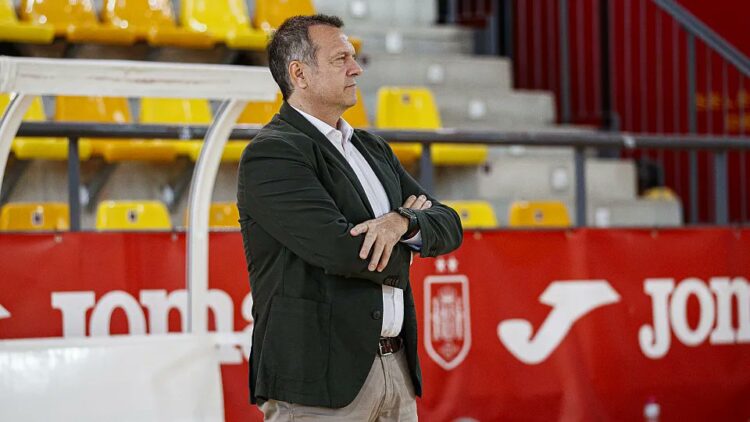 Jesús Velasco, seleccionador español de fútbol sala. / RFEF
