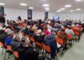 Un momento de la reunión informativa de la Segoviana con sus socios./ JUAN MARTÍN-G. SEGOVIANA