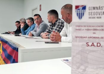 La Junta Directiva de la Gimnástica Segoviana./ JUAN MARTÍN-G. SEGOVIANA