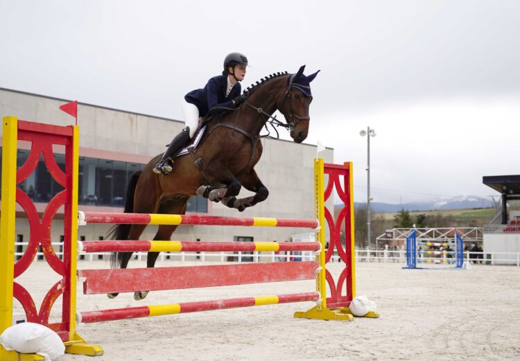 Prueba de salto durante el pasado Campeonato de España de Concurso Completo./ MARIO ANTÓN