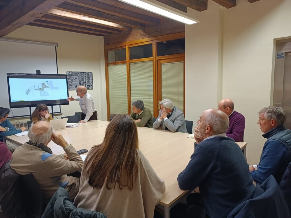 Reunión previa a la evaluación de impacto patrimonial del Centro de Interpretación del Acueducto.
