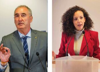 José Mazarías (PP) y Noemí Otero (Ciudadanos).