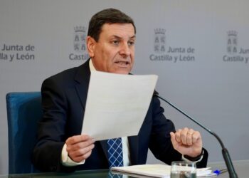 El consejero de Economía y Hacienda, Carlos Fernández Carriedo.