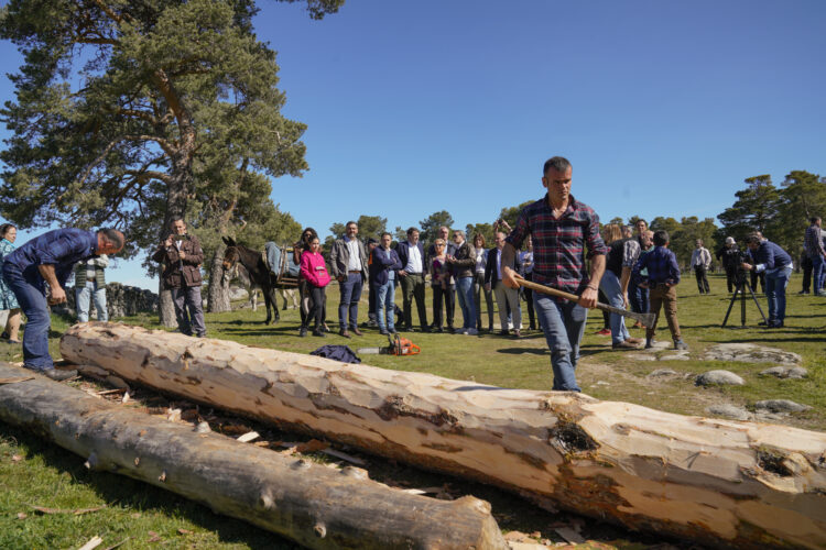 Comienzan los actos de la XXVI edición de la Fiesta de los Gabarreros de El Espinar 1 Fiesta de los Gabarreros en ediciones anteriores / E.A.