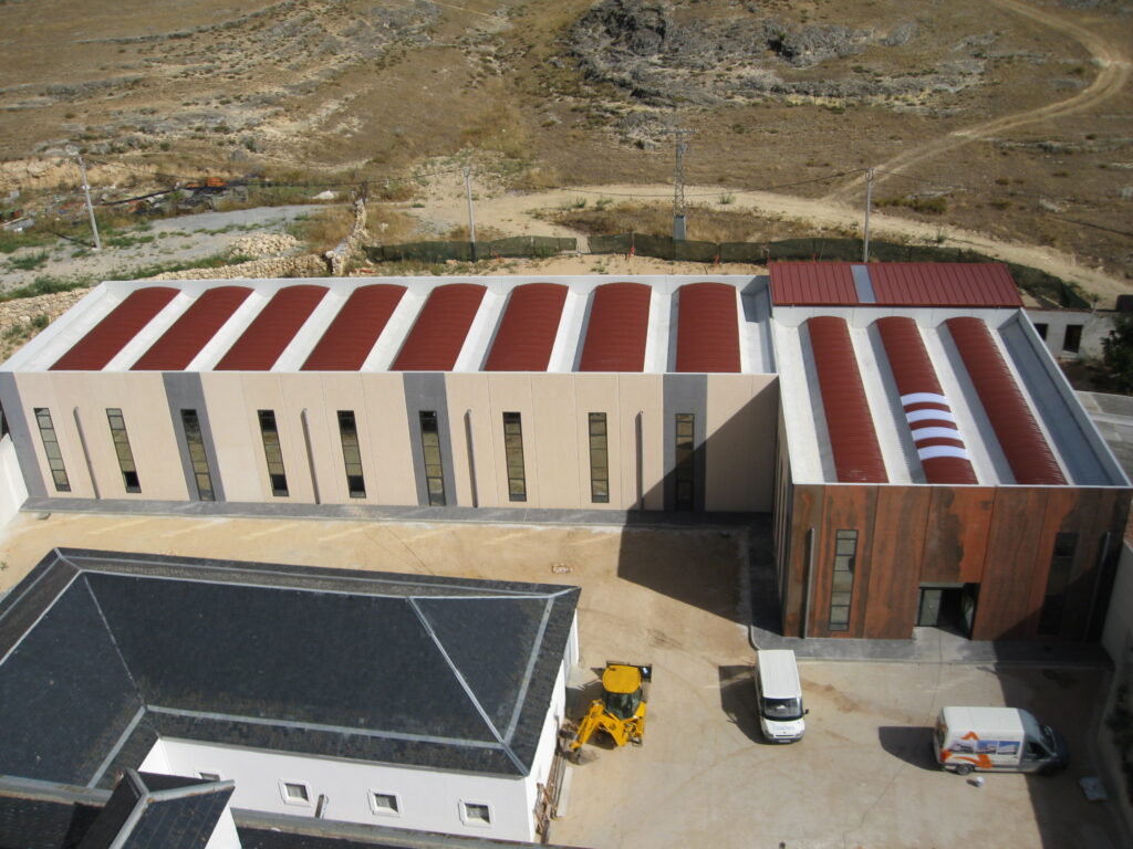 Vista del Centro de Acuicultura de Segovia. / ITACYL