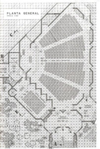 Proyecto para la planta de la iglesia del Colegio Padre Claret. 1972. En P. Conrado Oquillas C.M.F. y P. Francisco González C.M.F.