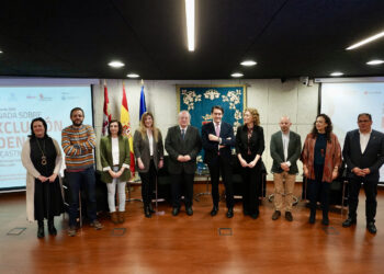 Celebración en Valladolid de la II Jornada sobre la exclusión residencial en CyL. / Leticia Pérez
