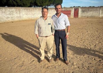 Íñigo y Mauricio Gamazo, de la ganadería "El Raso de Portillo".