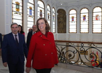 Sanz Merino evalúa el programa en la provincia de Palencia. / Brágimo