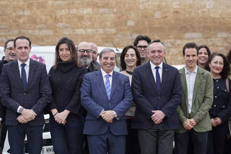 Sanz Merino durante la presentación del programa CyL Digital Rural. / Rubén Cacho