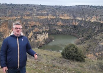 Momento de la visita a las Hoces del Duratón./DIPUTACIÓN DE SEGOVIA