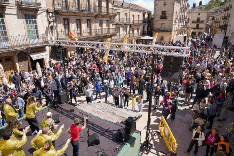 Reunión informativa sobre el Festival de Humor Corderitititito en Sepúlveda 1 Instantes de la pasada edición / E.A.