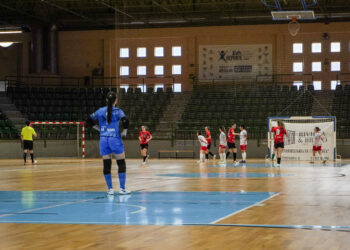 Encuentro entre Segosala y Muslera celebrado la presente temporada en el Pedro Delgado./HÉCTOR CRIADO