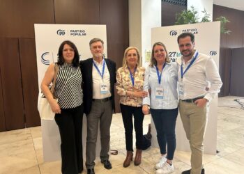 Los parlamentarios del PP de Segovia en la XXVIII Unión Interparlamentaria celebrada en Sevilla.