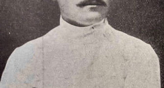 El maestro de esgrima, nacido en Otero de Herreros en 1880.