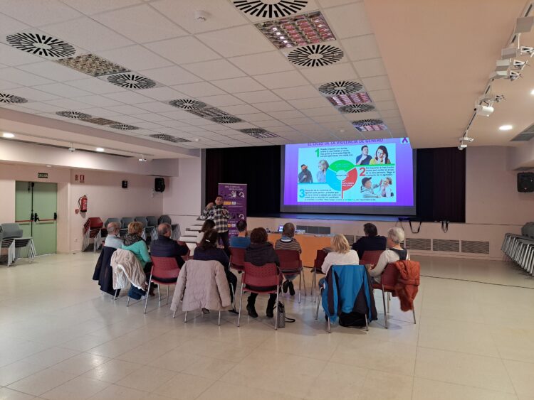 Teatro, reconocimientos a deportistas y la Ruta Violeta centran el 8M en Palazuelos de Eresma 1 Una de las actividades celebradas / AYTO. DE PALAZUELOS DE ERESMA