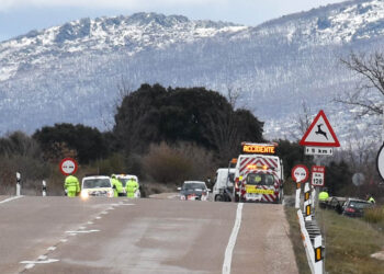 Accidente en la N-110, entre Cerezo de Arriba y de Abajo. / A.M