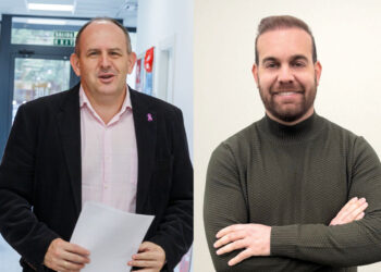 José Luis Aceves y Borja Lavandera.