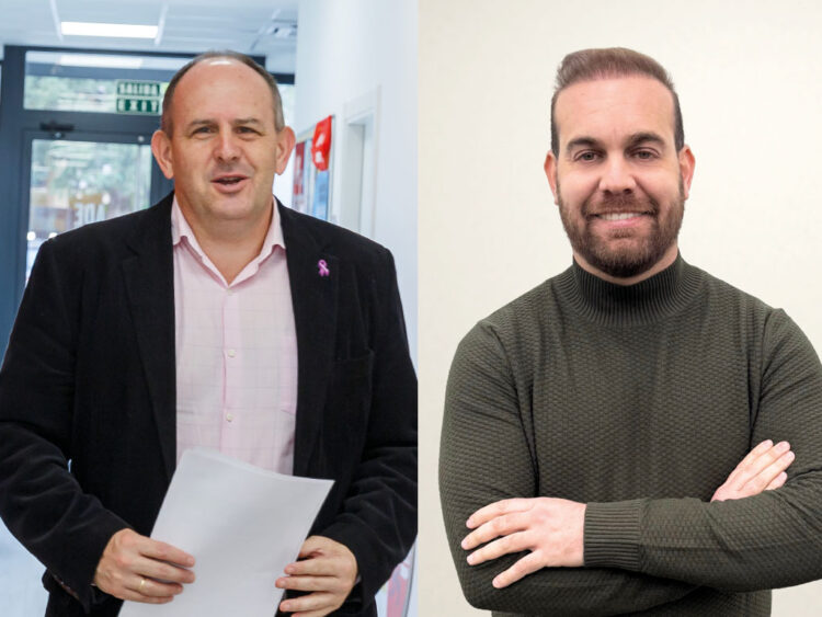 José Luis Aceves y Borja Lavandera.