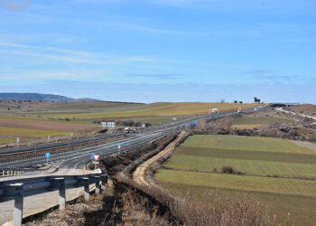 Terrenos en el nordeste de Segovia, junto a la autovía A-1, a la altura de Fresno de la Fuente y Encinas. / A.M.