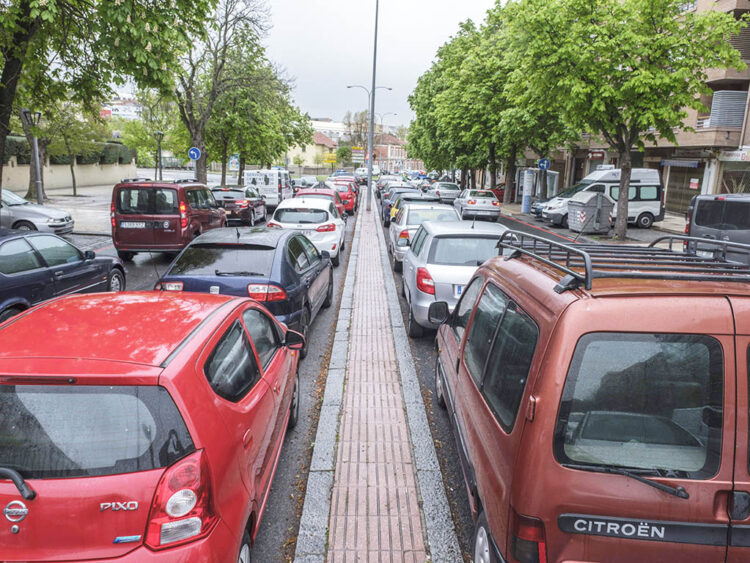 Avenida Obispo Quesada, de Segovia. / KAMARERO